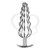 Plug anal metalico hueco de seis bolas